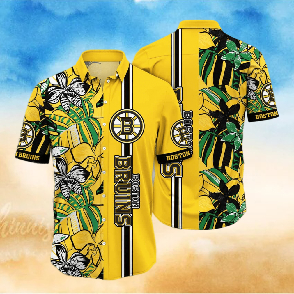 Summer Aloha NHL Boston Bruins Hawaiian Shirt - Limotees