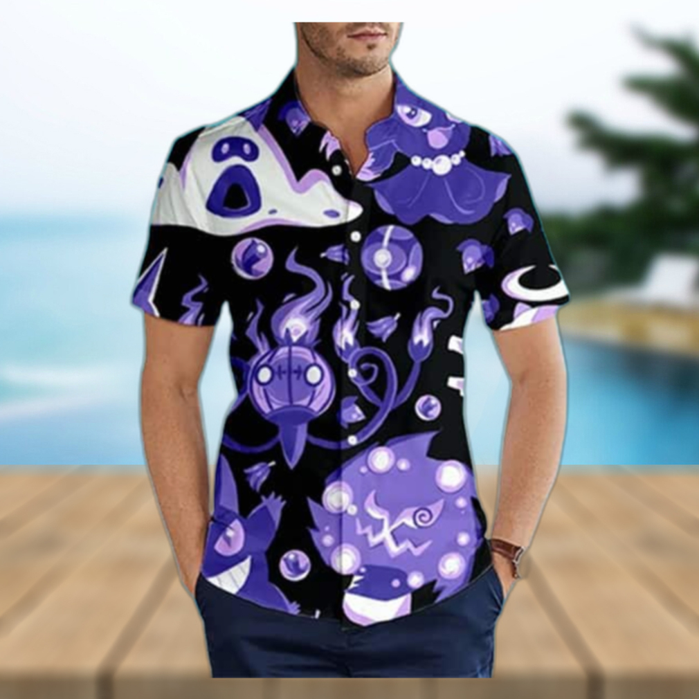 Summer Aloha Pokemon Hawaiian Shirt Beach Gift For Him - Limotees