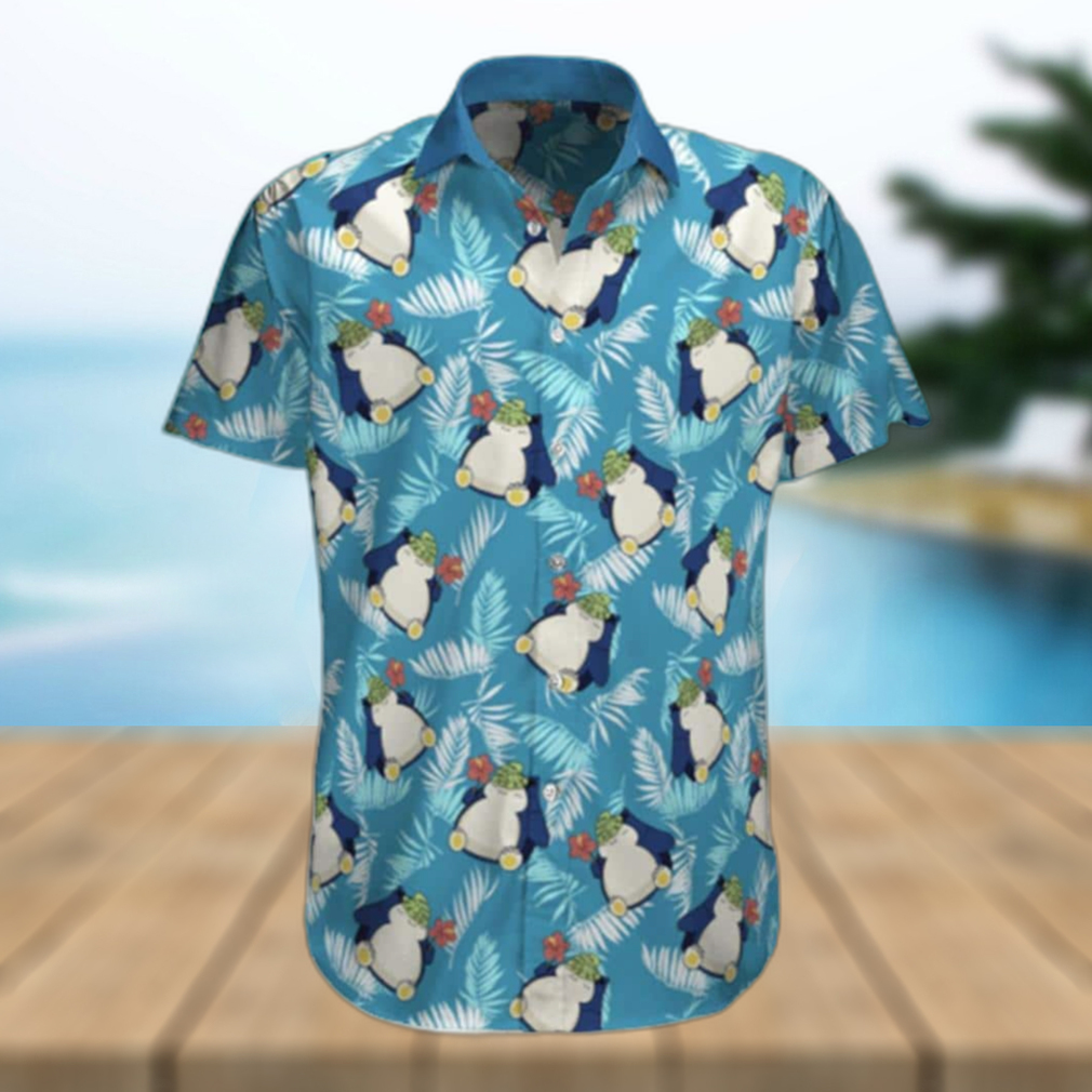 Summer Aloha Snorlax Pokemon Hawaiian Shirt Gift For Beach Vacation - Limotees