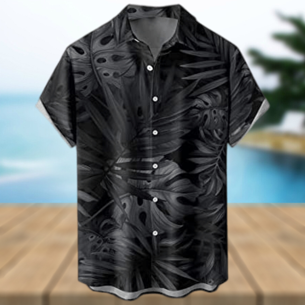 Summer Shirts for Men Summer New Printed Slim Fit Fashion Casual Short Sleeve Shirts - Limotees