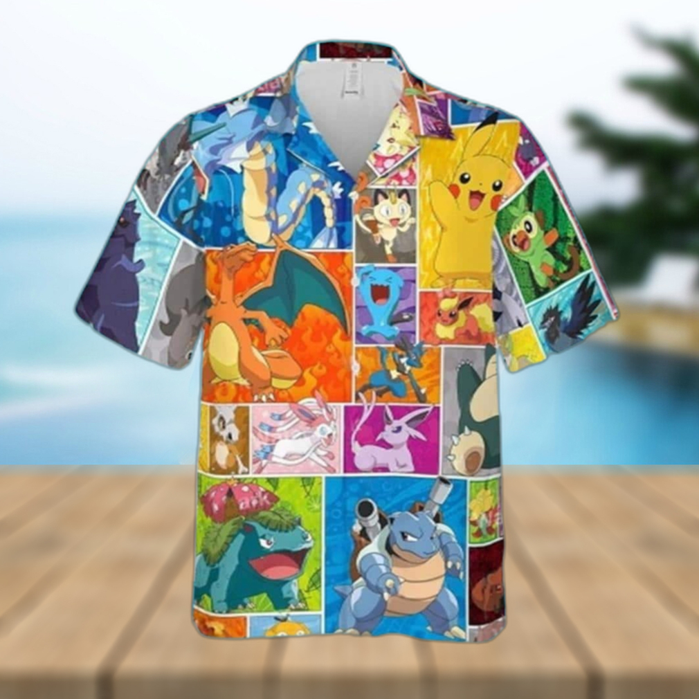 Summer Trip Family Pokemon Hawaiian Shirt Gift For Beach Trip - Limotees