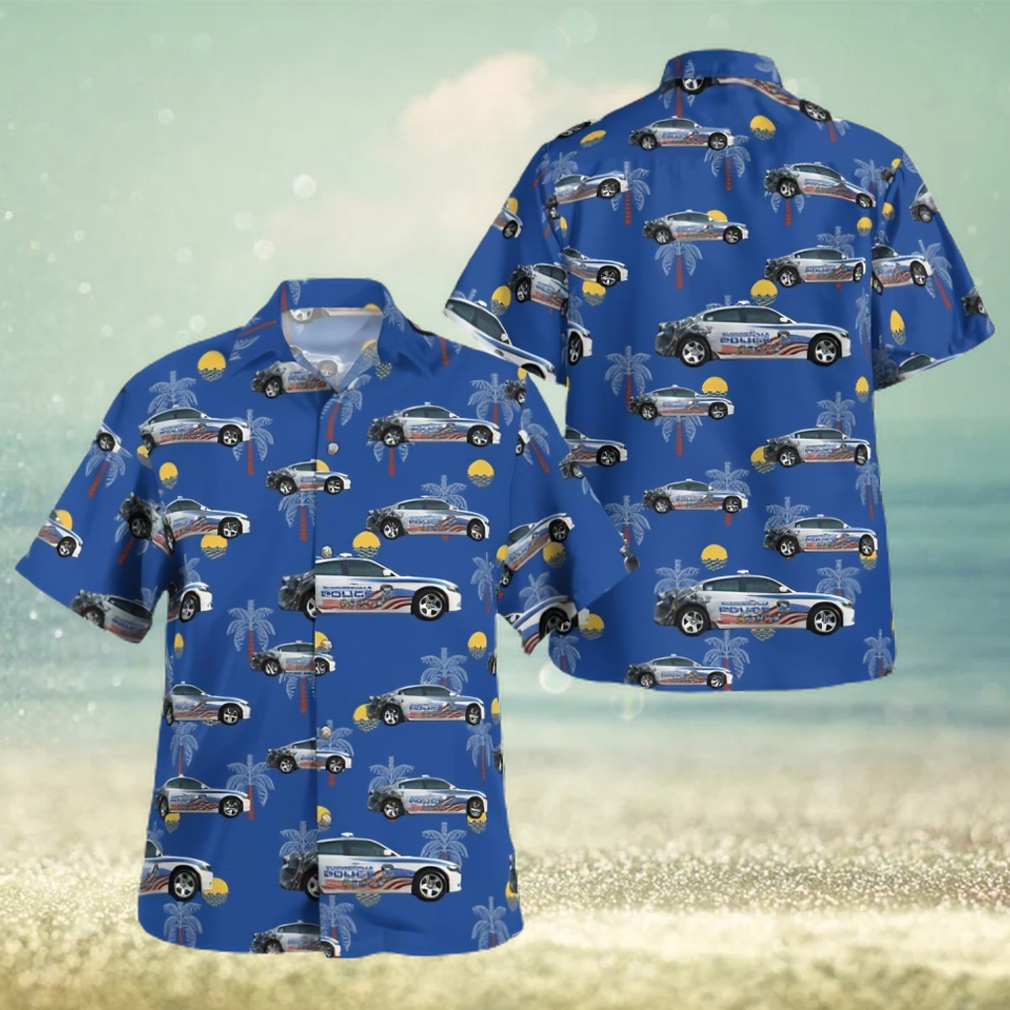 Summerville South Carolina Summerville Police Department 2018 Dodge Charger Hawaiian Shirt - Limotees