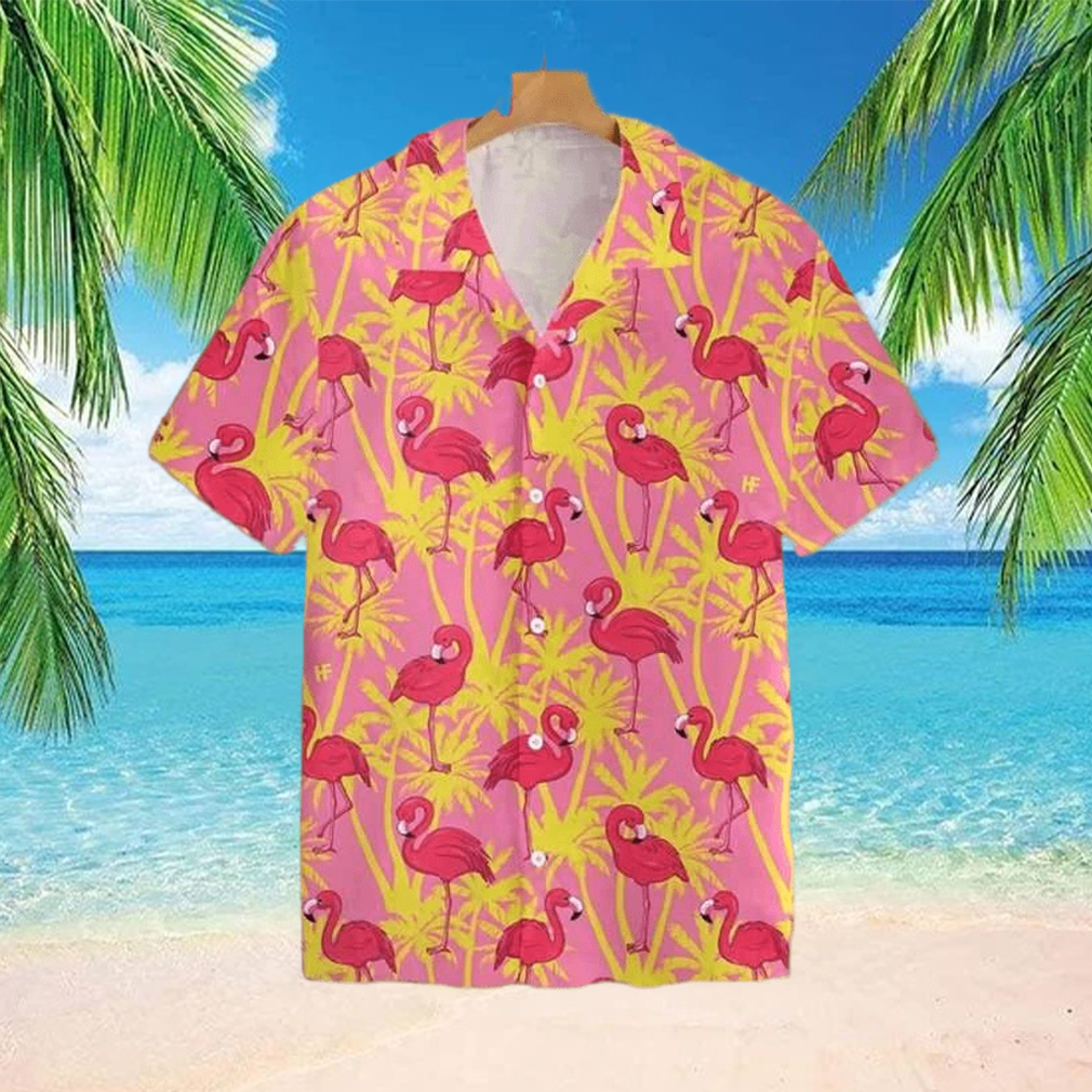 Sunset Soiree Impress In Flamingo Hawaiian Shirts - Limotees