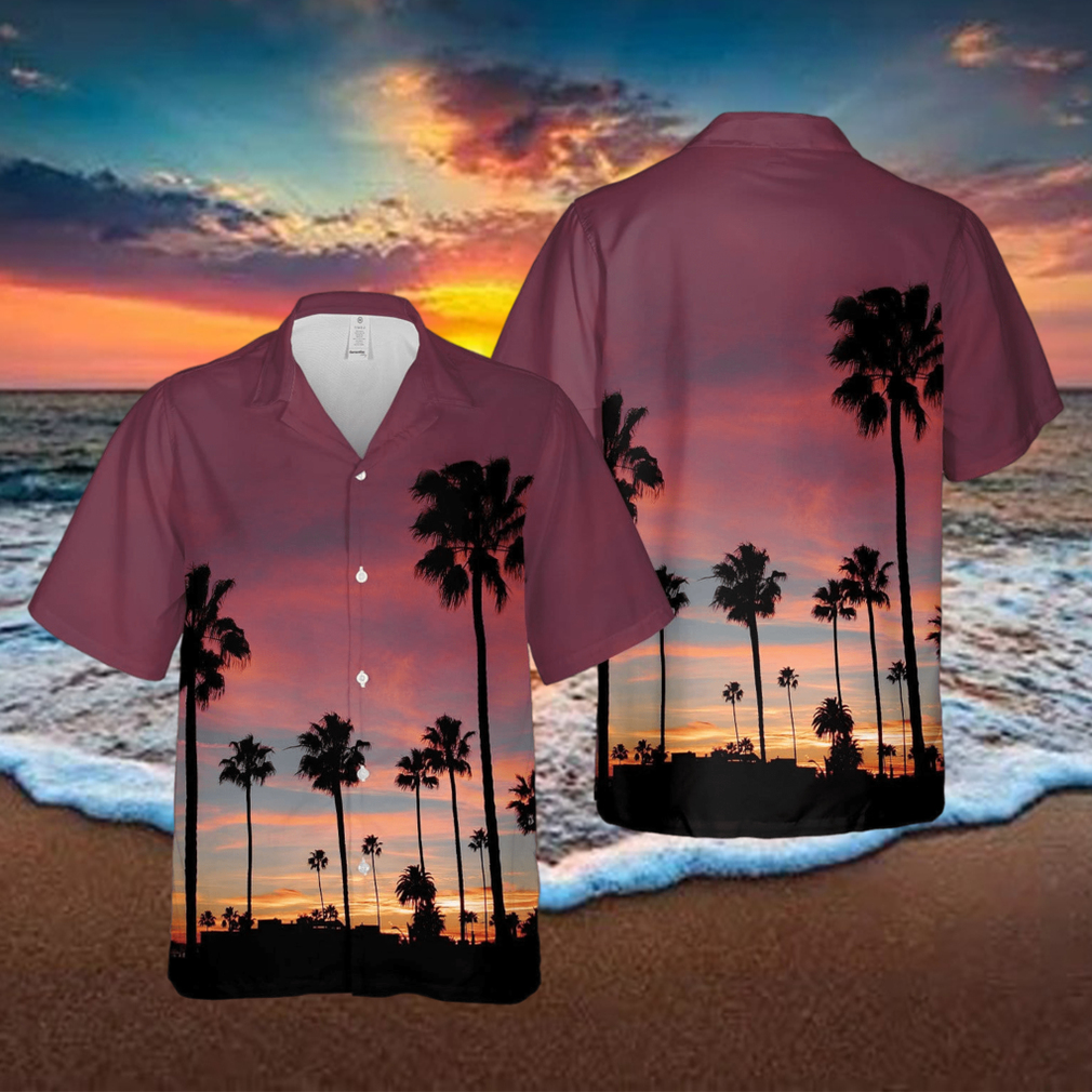 Sunset Venice Beach Unisex Hawaiian Shirts - Limotees