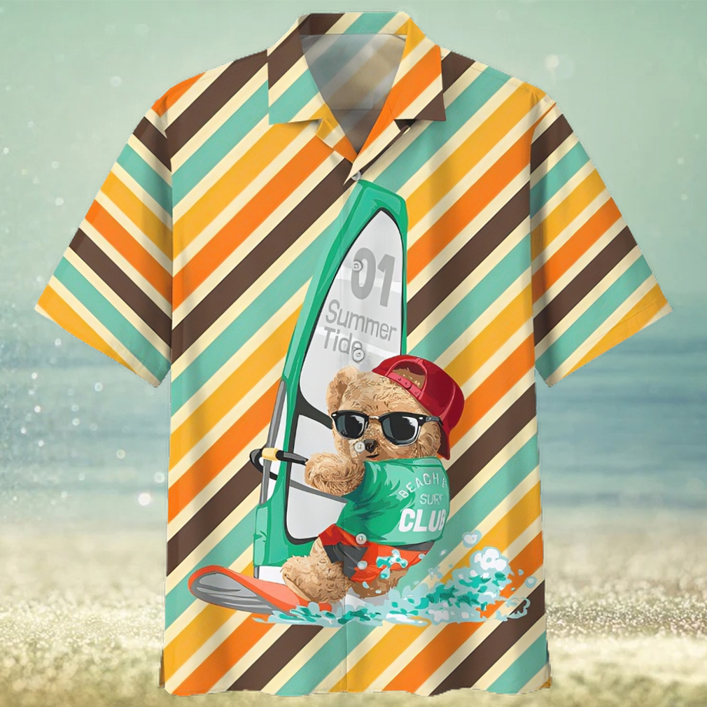 Surfing Colorful Awesome Design Unisex Hawaiian Shirt - Limotees