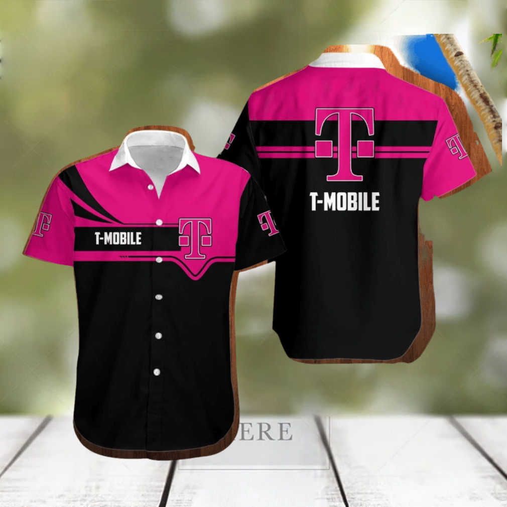 T Mobile All Over Printed 3D Hawaiian Shirt - Limotees