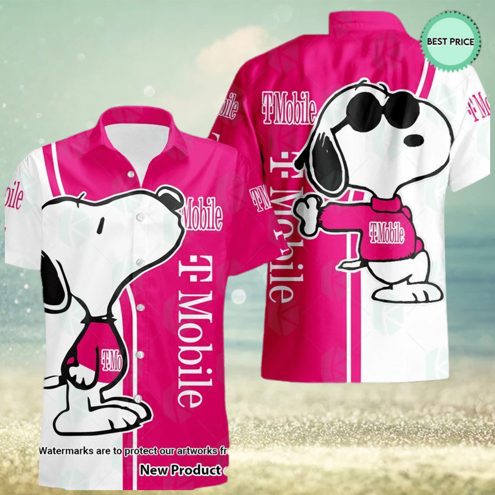 T Mobile Snoopy Shirt Hawaiian Shirt - Limotees