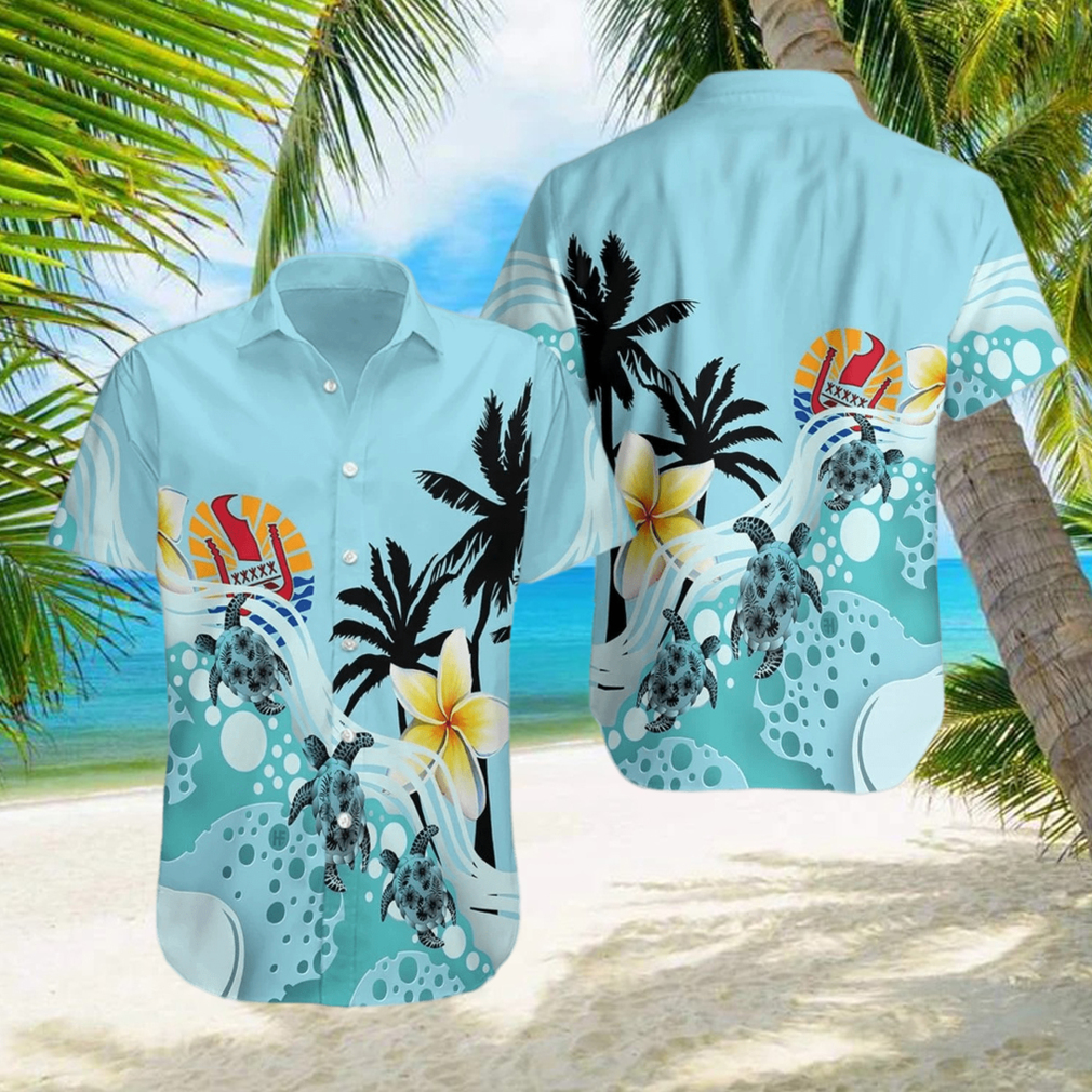 Tahiti Blue Turtle Hibiscus Hawaiian Shirt Unisex Adult Hw4024 hawaiian shirt - Limotees