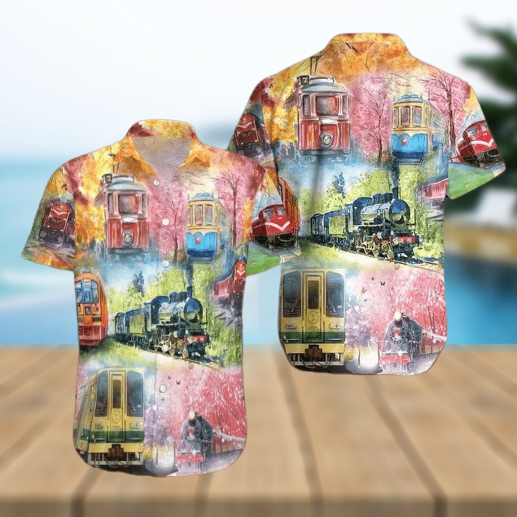 Take A Train Pink Hawaiian Shirt Unisex Adult Hw3840 hawaiian shirt - Limotees