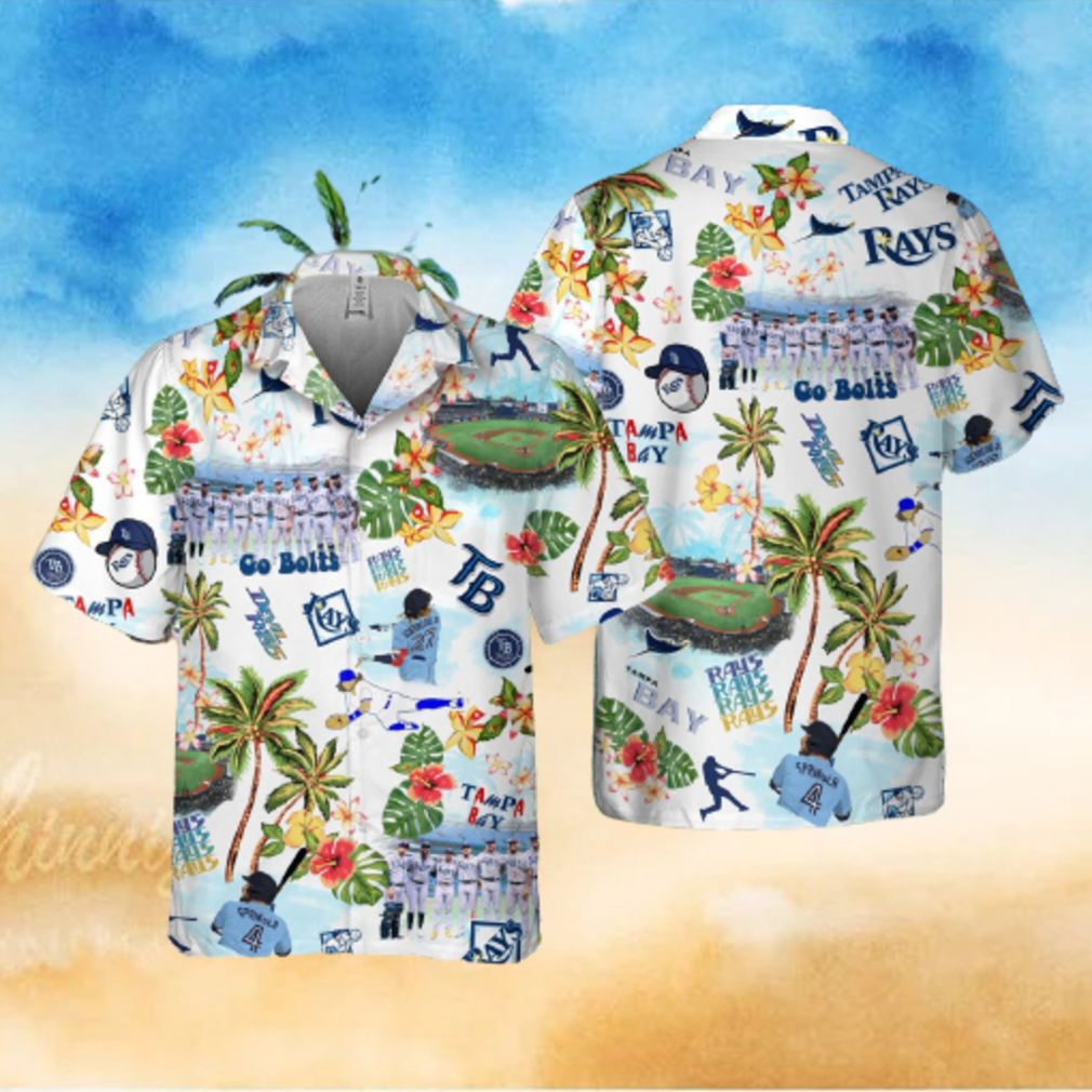 Tampa Bay Rays Go Bolts Funny Hawaiian Shirt - Limotees