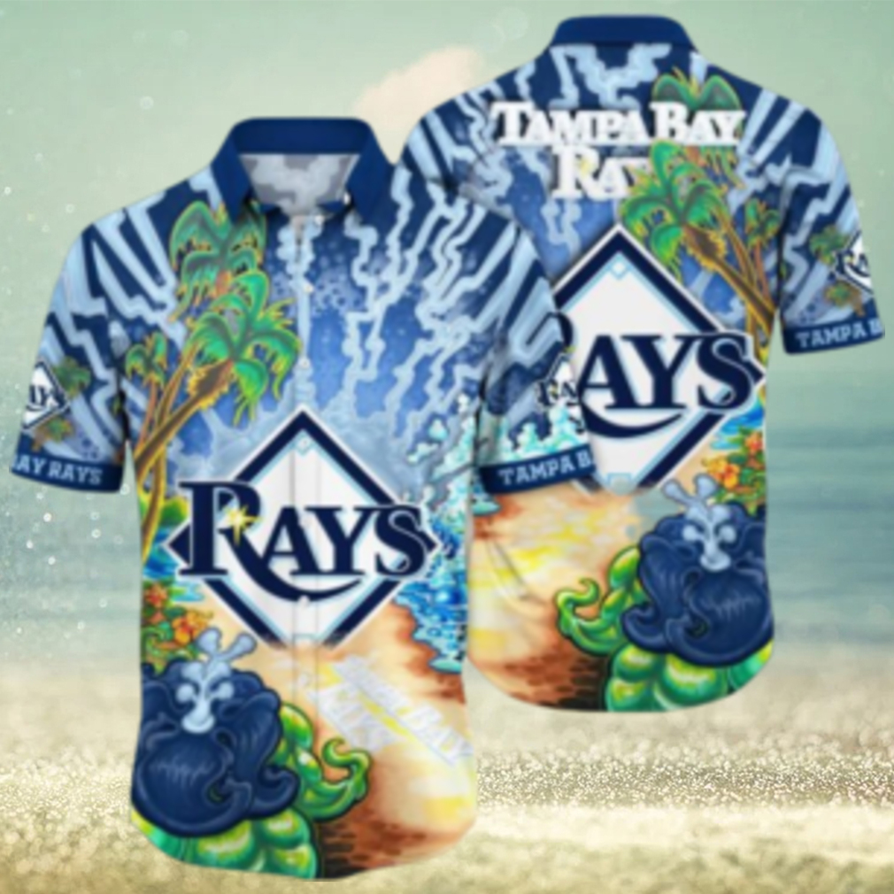 Tampa Bay Rays MLB Flower Hawaiian Shirt For Men Women Best Gift For Fans - Limotees