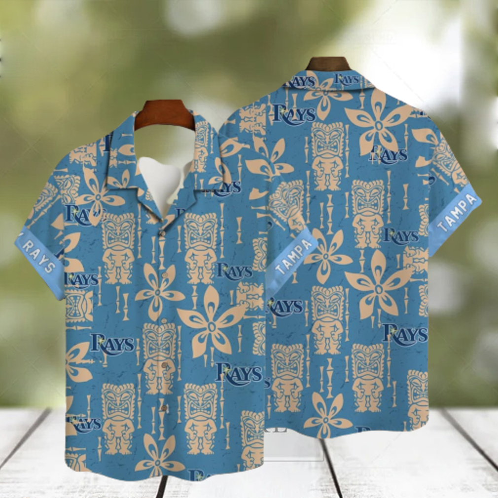 Tampa Bay Rays Major League Baseball AOP Hawaiian Shirt For Fans - Limotees