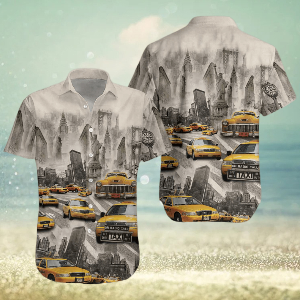 Taxicab Hawaiian Shirt - Limotees