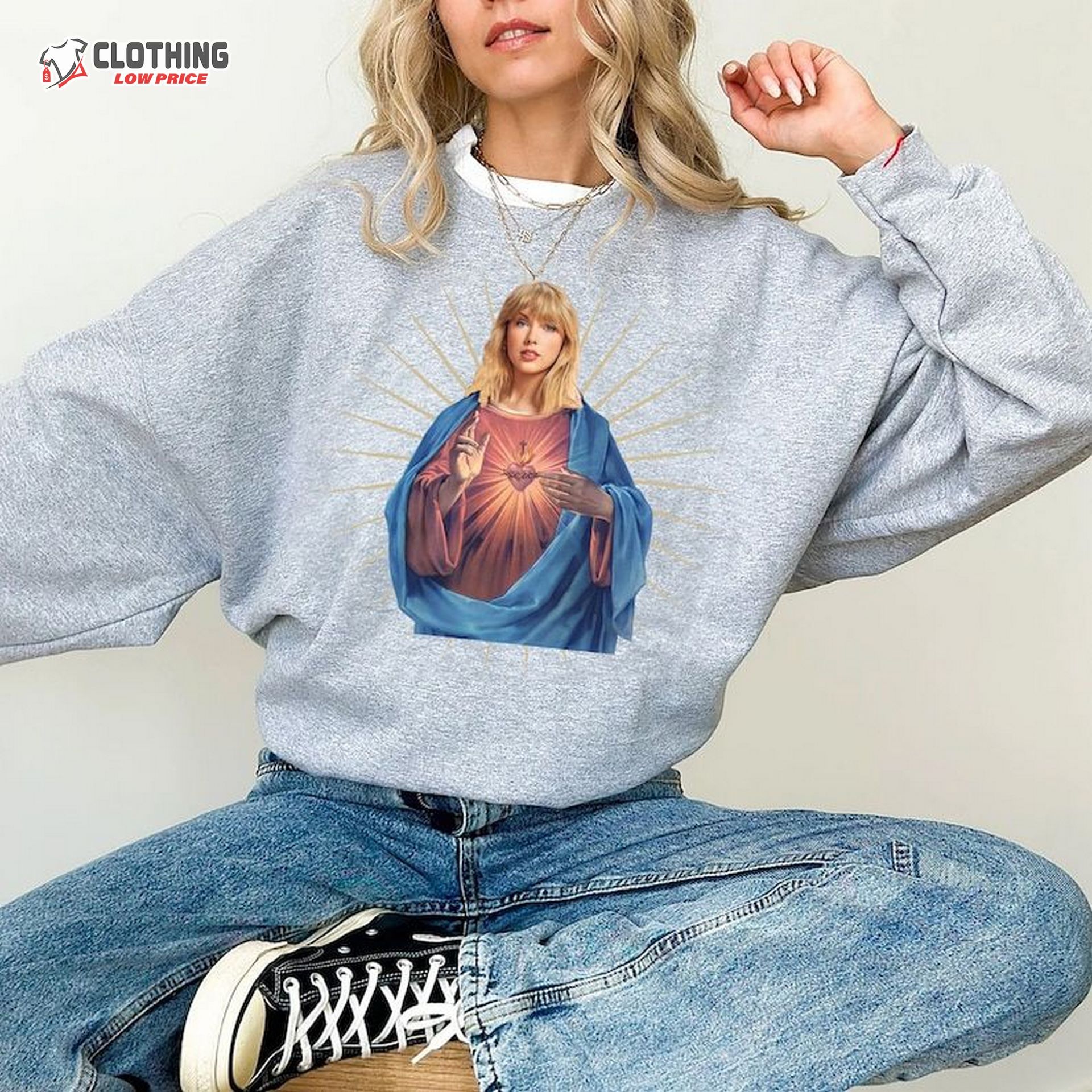 Taylor Swiftie Jesus Shirt- Taylor Shirt- Swift Shirt- Eras Tour Jesus Shirt- Eras Tour Shirt