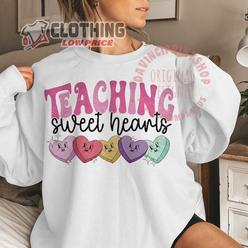 Teacher Valentines Day shirt, Teacher Valentines Gifts, Teacher Valentine'S Merch