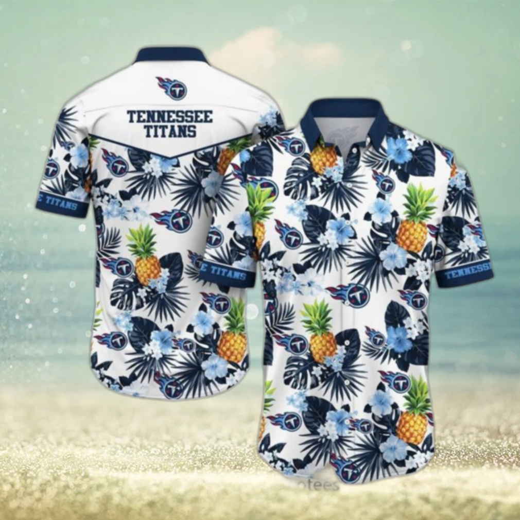 Tennessee Titans NFL Hawaiian Shirt Tropical Pattern Graphic Hawaii Shirt For Fan Ever Hot Trend 2023 - Limotees