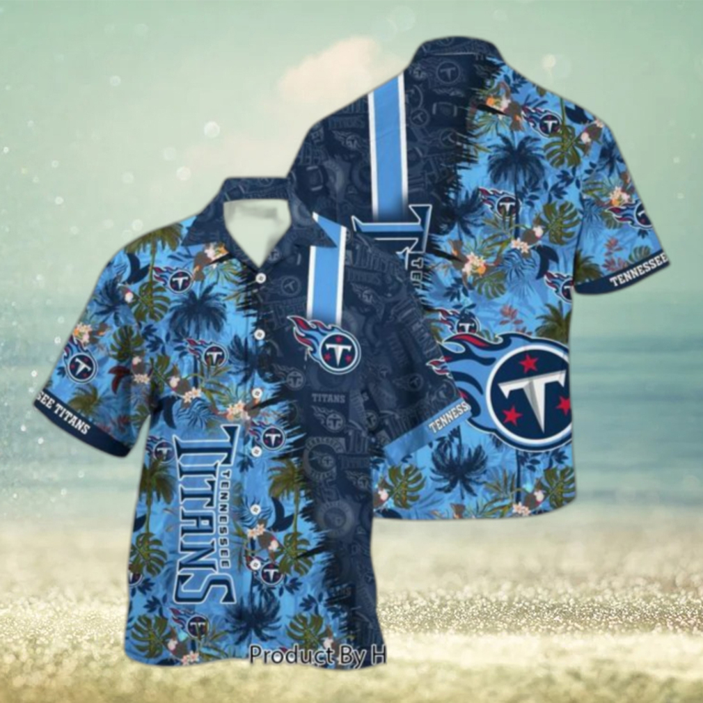 Tennessee Titans NFL Team Football Beach Shirt Summer Button Down Hawaiian Shirt Fan Ever Hot Trend 2023 - Limotees