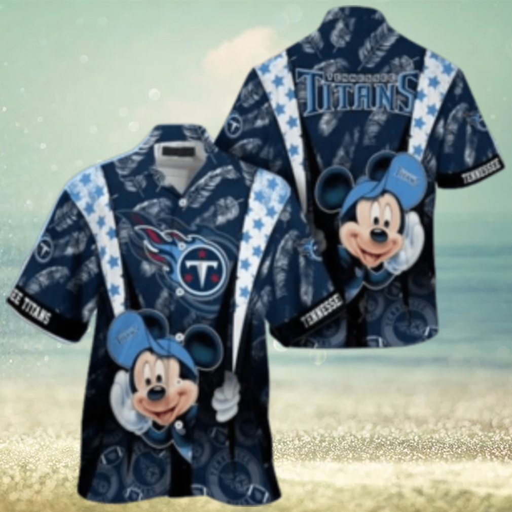 Tennessee Titans nfl mickey mouse Hawaiian Shirt custom for fan - Limotees