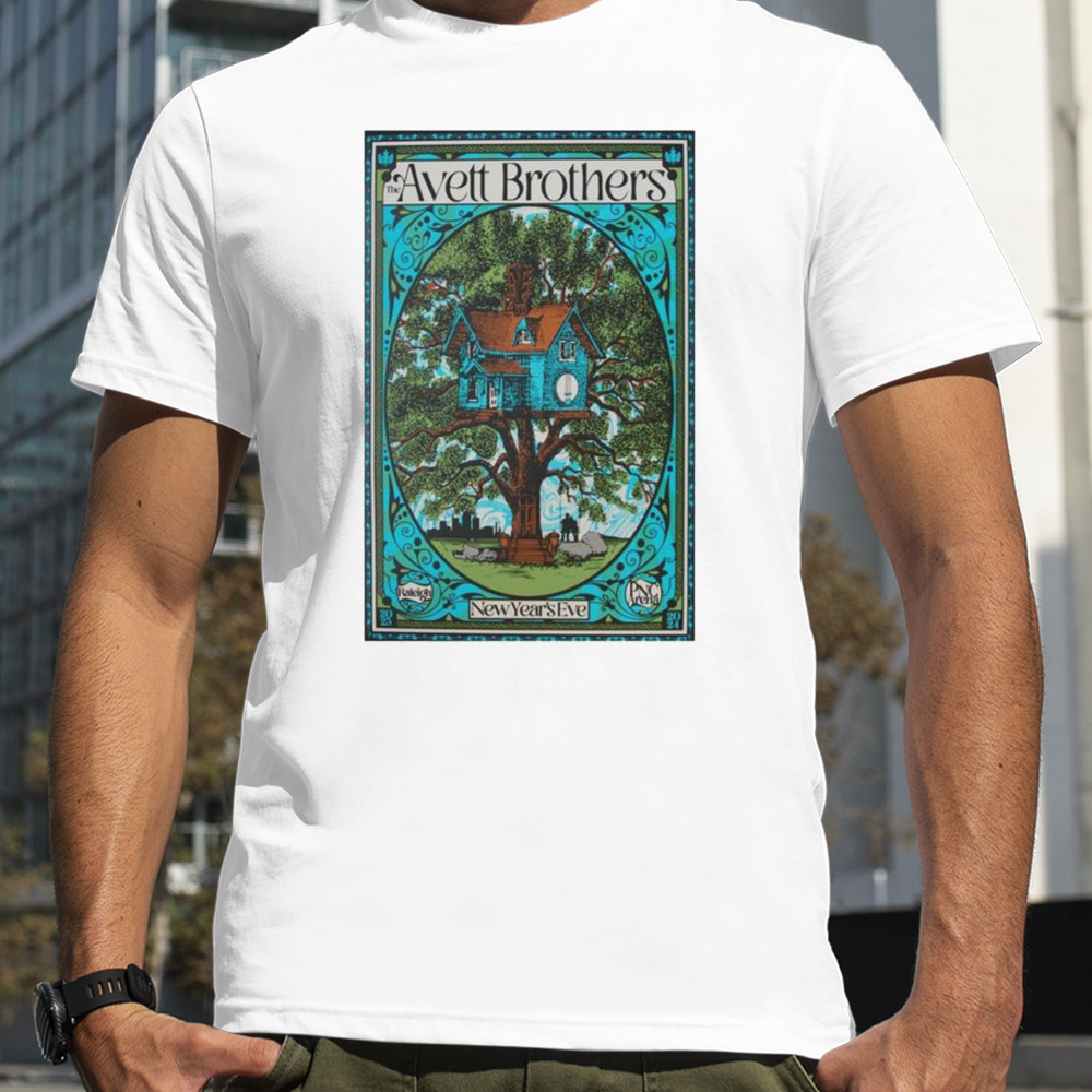 The Avett Brothers New Year’s Eve Raleigh Pnc Arena Tour 2024 T-shirt