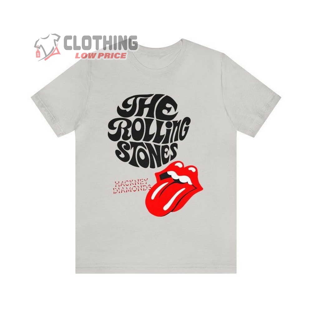 The Rolling Stones Hackney Diamonds 2024 Tour Shirt, The Rolling Stones Fan Shirt, The Rolling Stones Tour 2024 T-Shirt