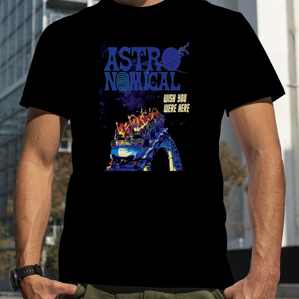 Travis Astroworld Concert shirt