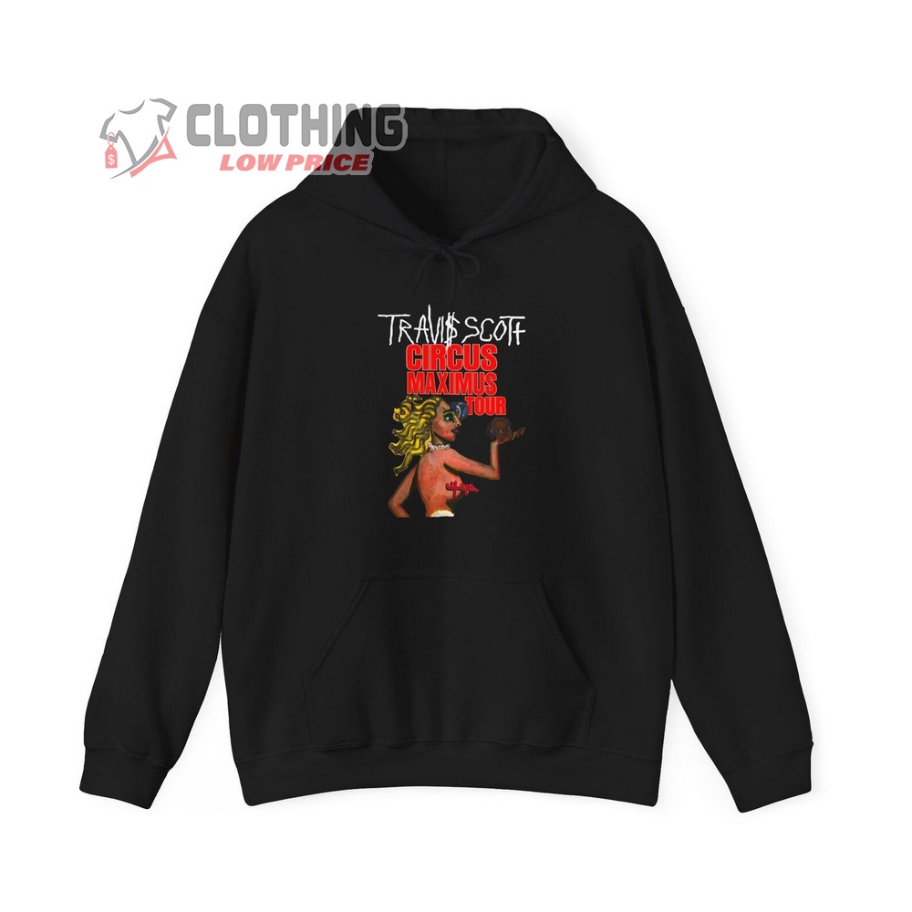 Travis Scott The Circus Maximus 2023-2024 Tour Hoodie