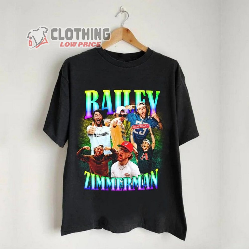 Vintage Bailey Zimmerman Shirt, Bailey Zimmerman Graphic Tee For Fan