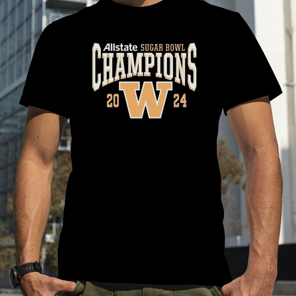 Washington Huskies 2024 Sugar Bowl Champions shirt