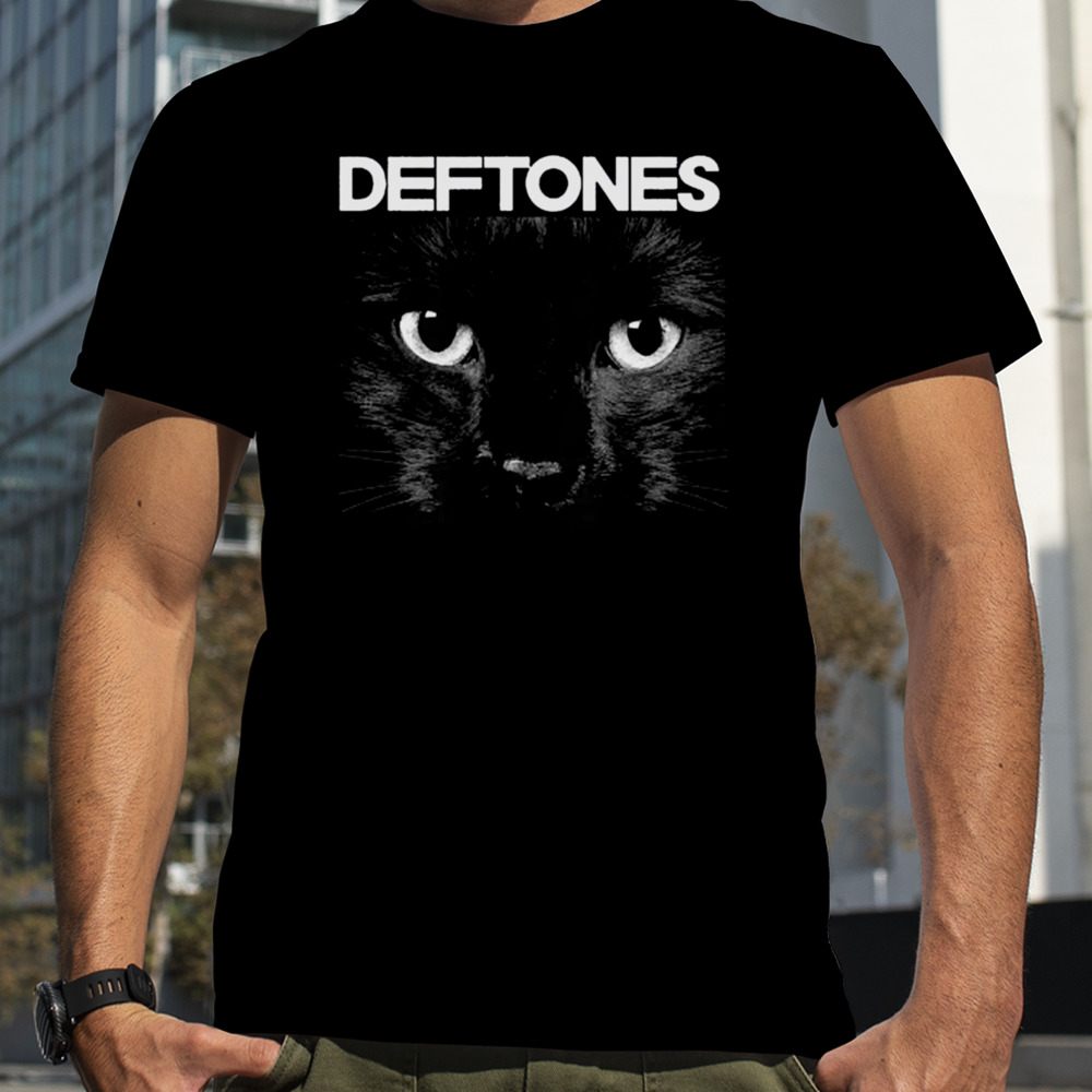 White Pony Cat Cover Deftones shirt