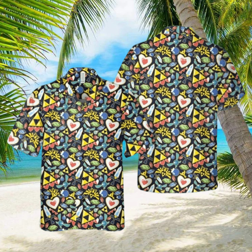 Zelda Tears Of The Kingdom Theme Hawaiian Shirt - Limotees