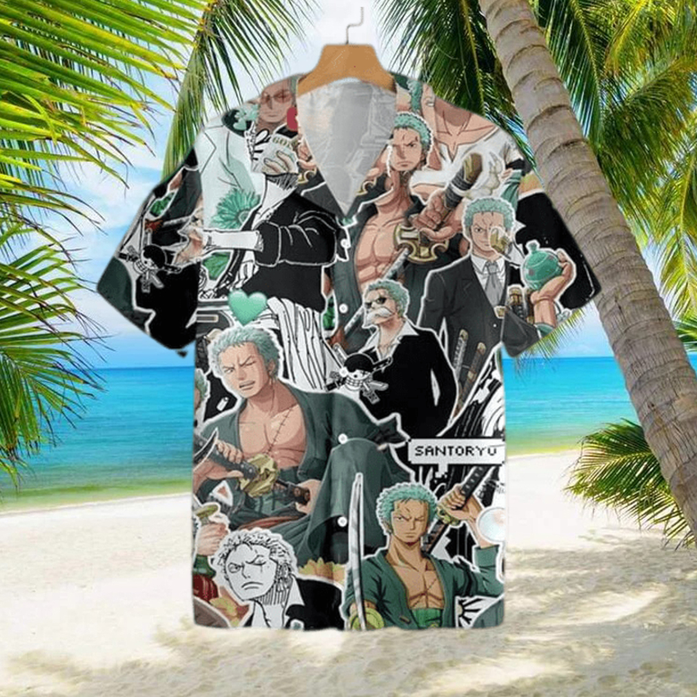 Zoro One Piece Summer Hawaiian Shirt - Limotees