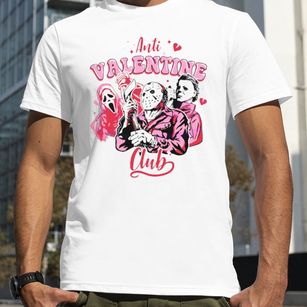 Anti Valentine Club Ghostface Love shirt