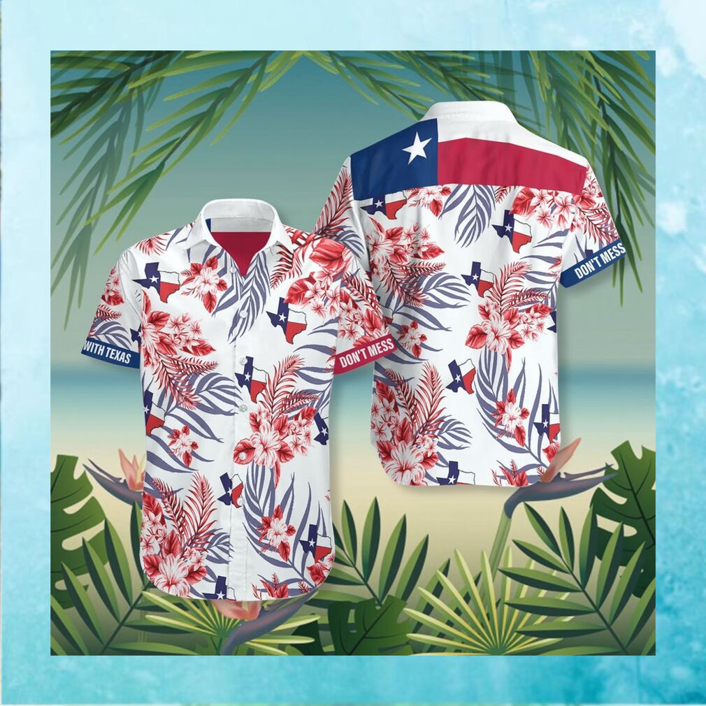 Texas Flag Don't Mess Hawaiian Shirt For Men Women Best Friend Birthday Gifts - Limotees