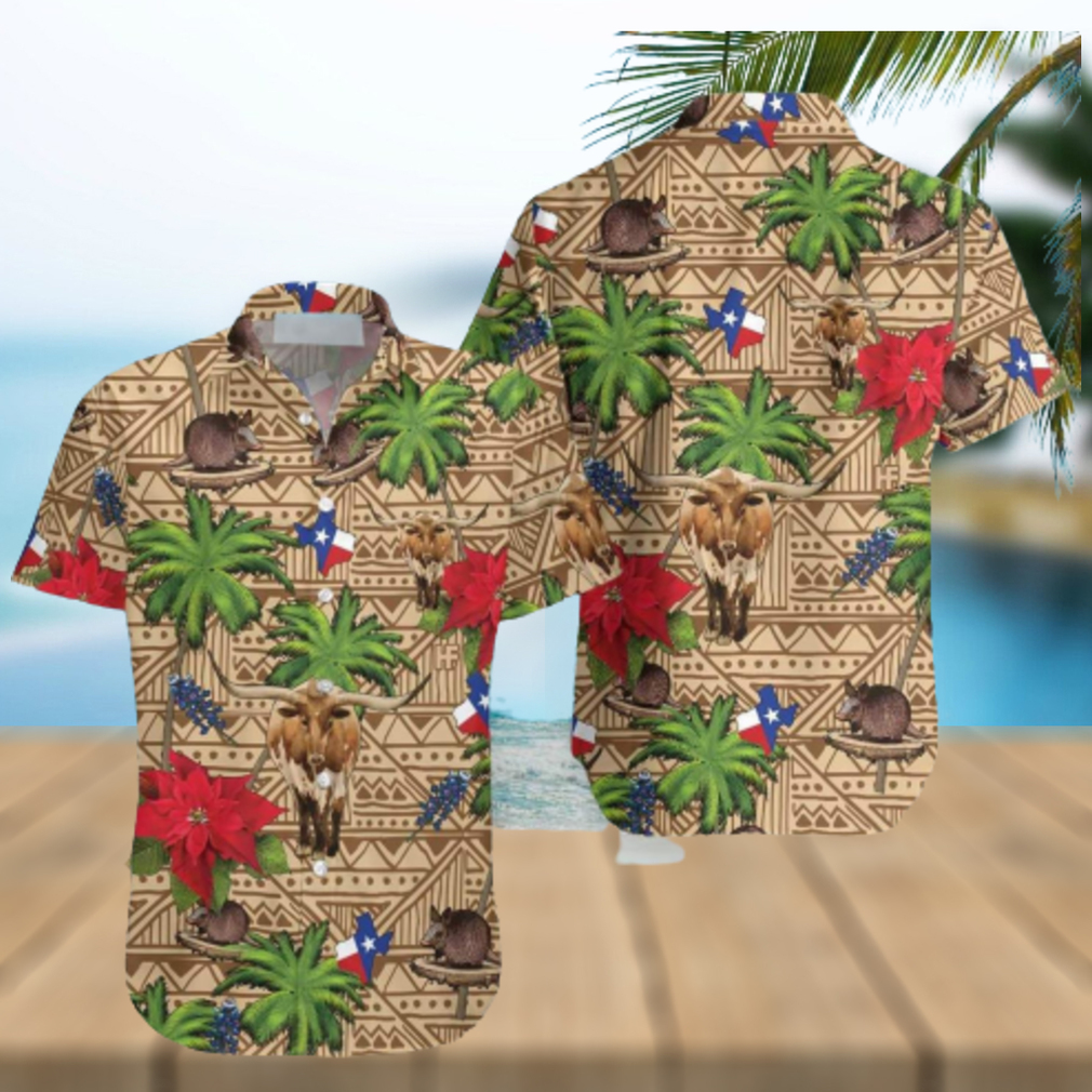 Texas Insignia Aloha Hawaiian Shirts Gift For Summer Vacation - Limotees