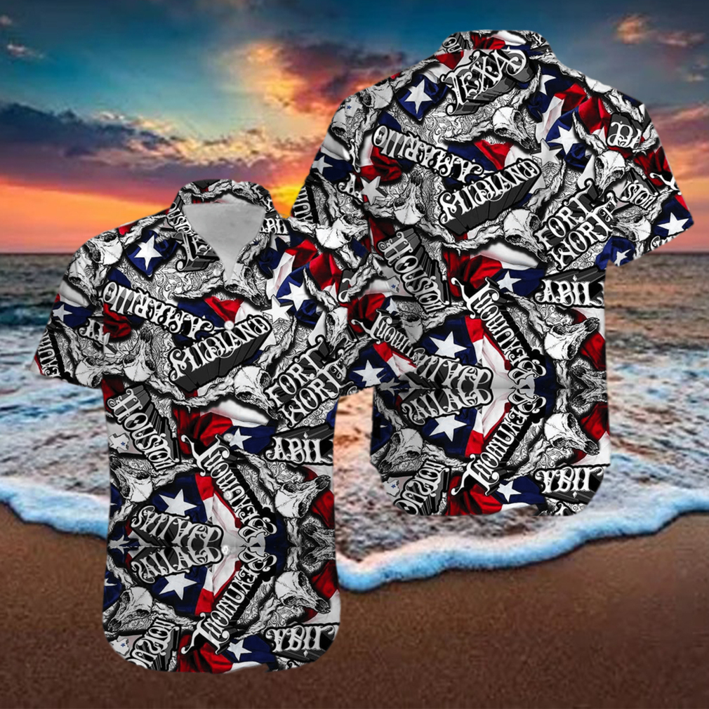 Texas Lone Star Pride Hawaiian Shirts - Limotees