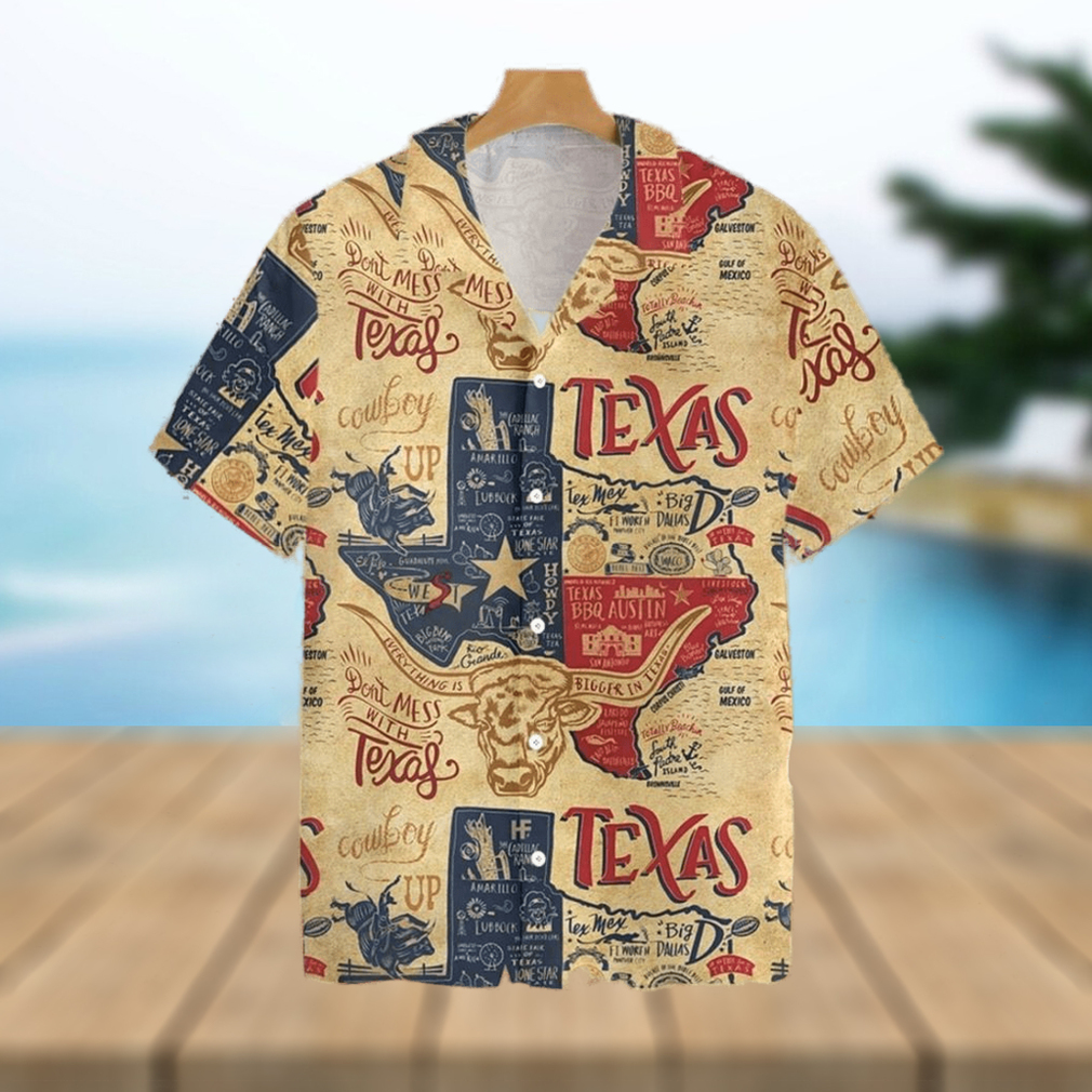 Texas Proud V1 Tropical Hawaiian Shirt For Men And Women - Limotees