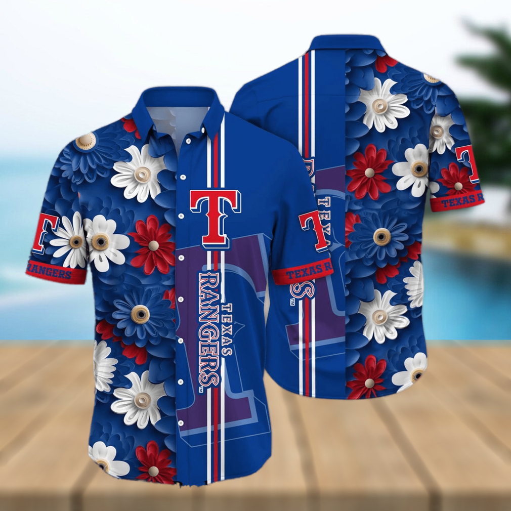 Texas Rangers MLB For Sports Fan All Over Printed Hawaiian Style Shirt - Limotees