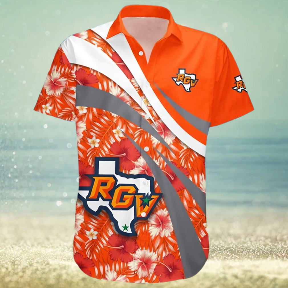 Texas Rio Grande Valley Vaqueros NCAA Hibiscus Tropical Flower Hawaiian Shirt - Limotees