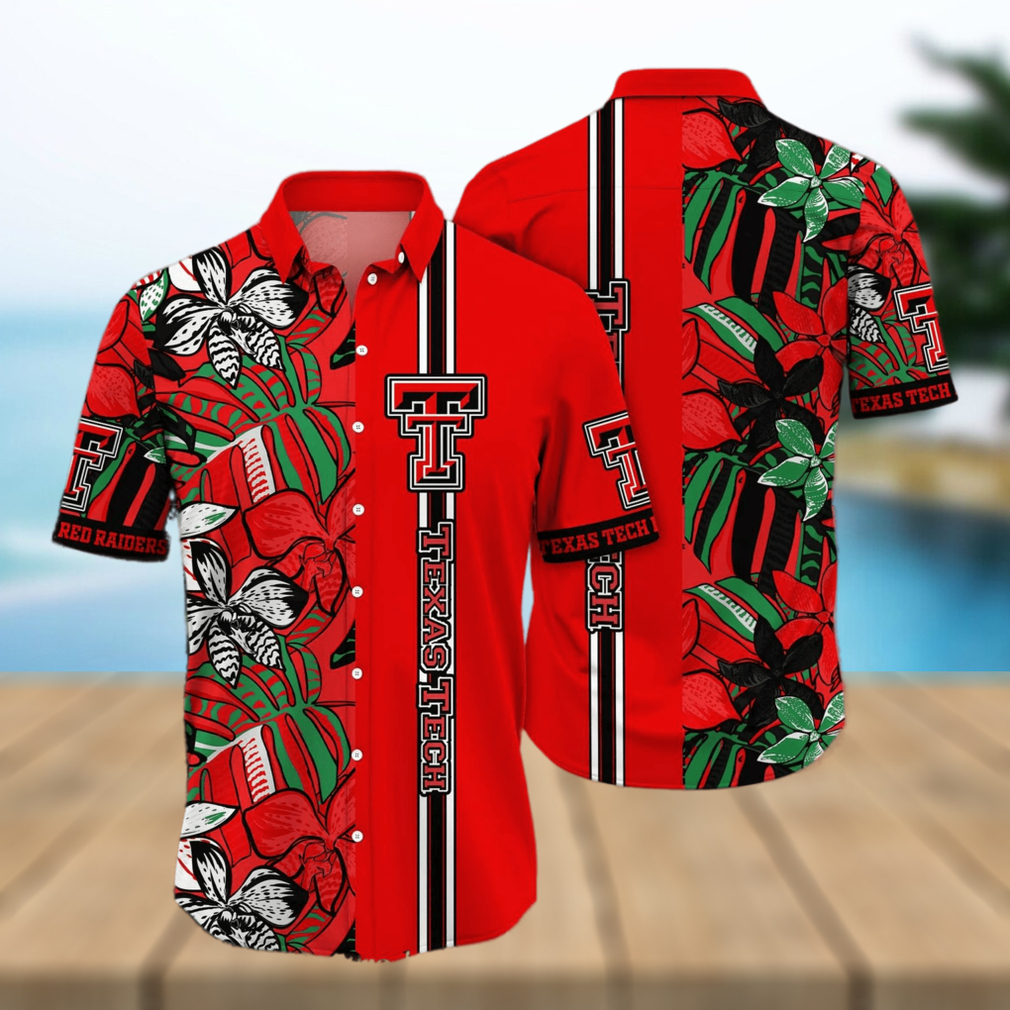 Texas Tech Red Raiders NCAA For Sports Fan All Over Printed Hawaiian Beach Shirt - Limotees