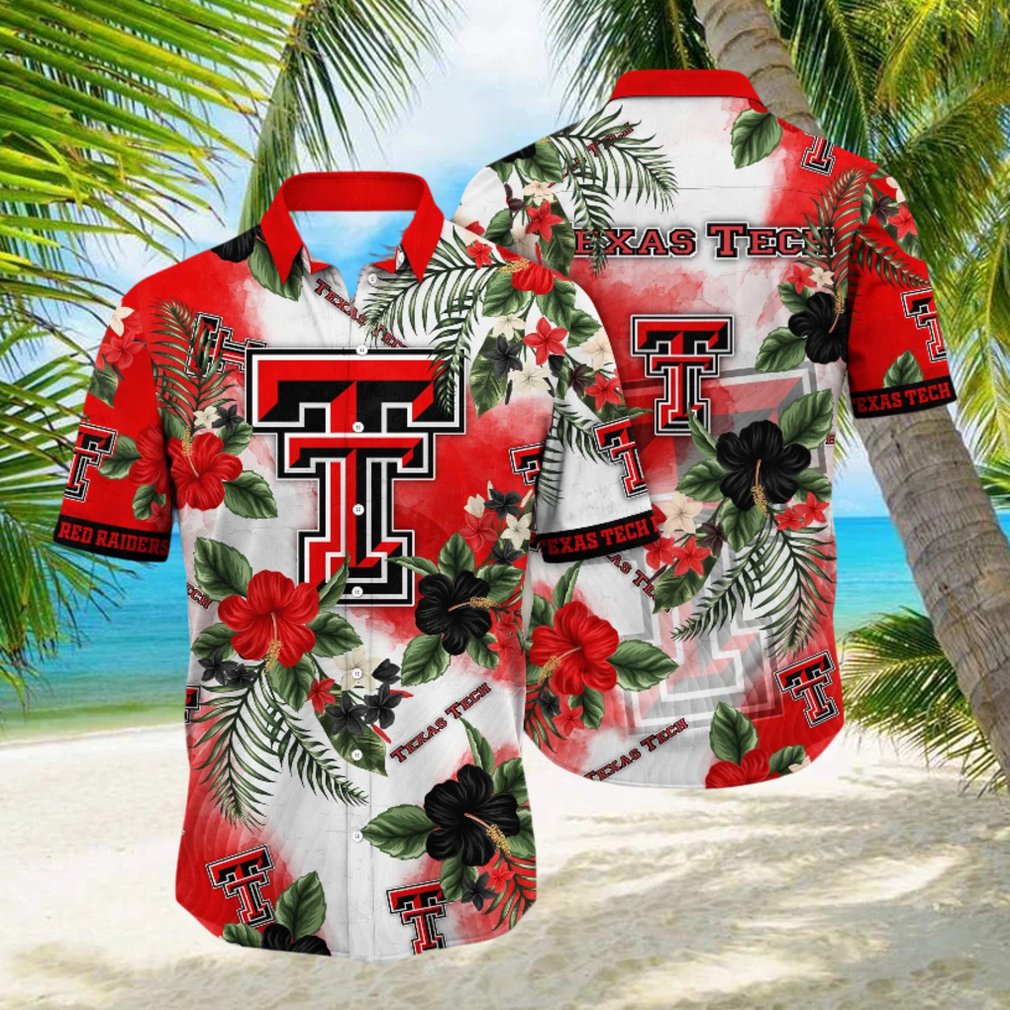 Texas Tech Red Raiders NCAA Hawaiian Shirt Sunglassestime Aloha Shirt - Limotees