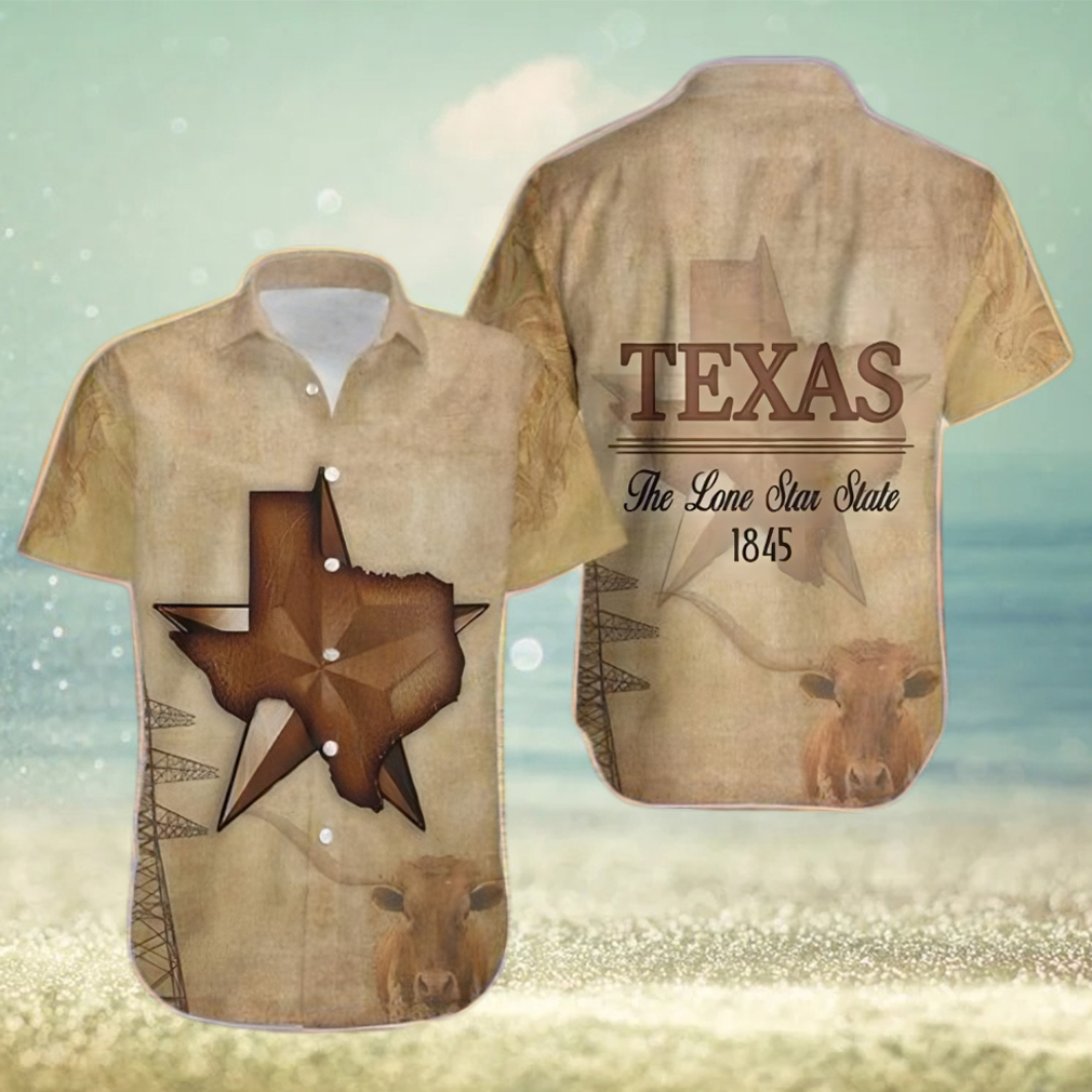 Texas The Lone Star State Tropical Hawaiian Shirt - Limotees