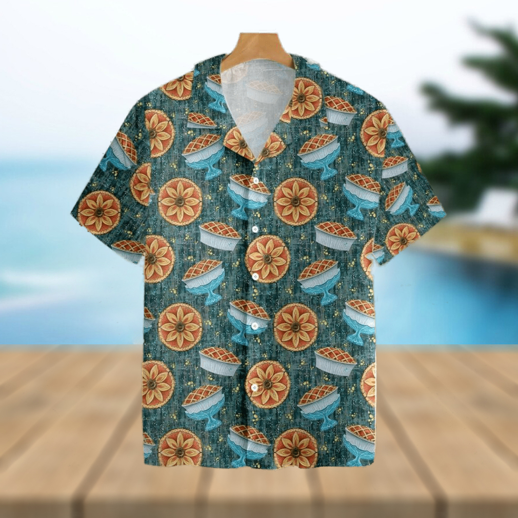 Thanksgiving Autumn Pie Tropical Hawaiian Shirt For Men And Women - Limotees