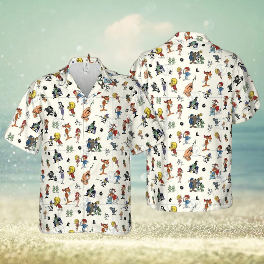 The Adventures of Rocky and Bullwinkle Hawaiian Shirt - Limotees