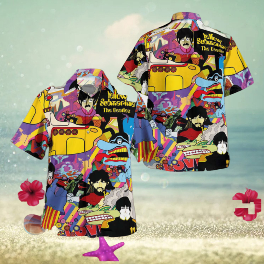 The Beatles Yellow Submarine Hawaiian Shirt - Limotees