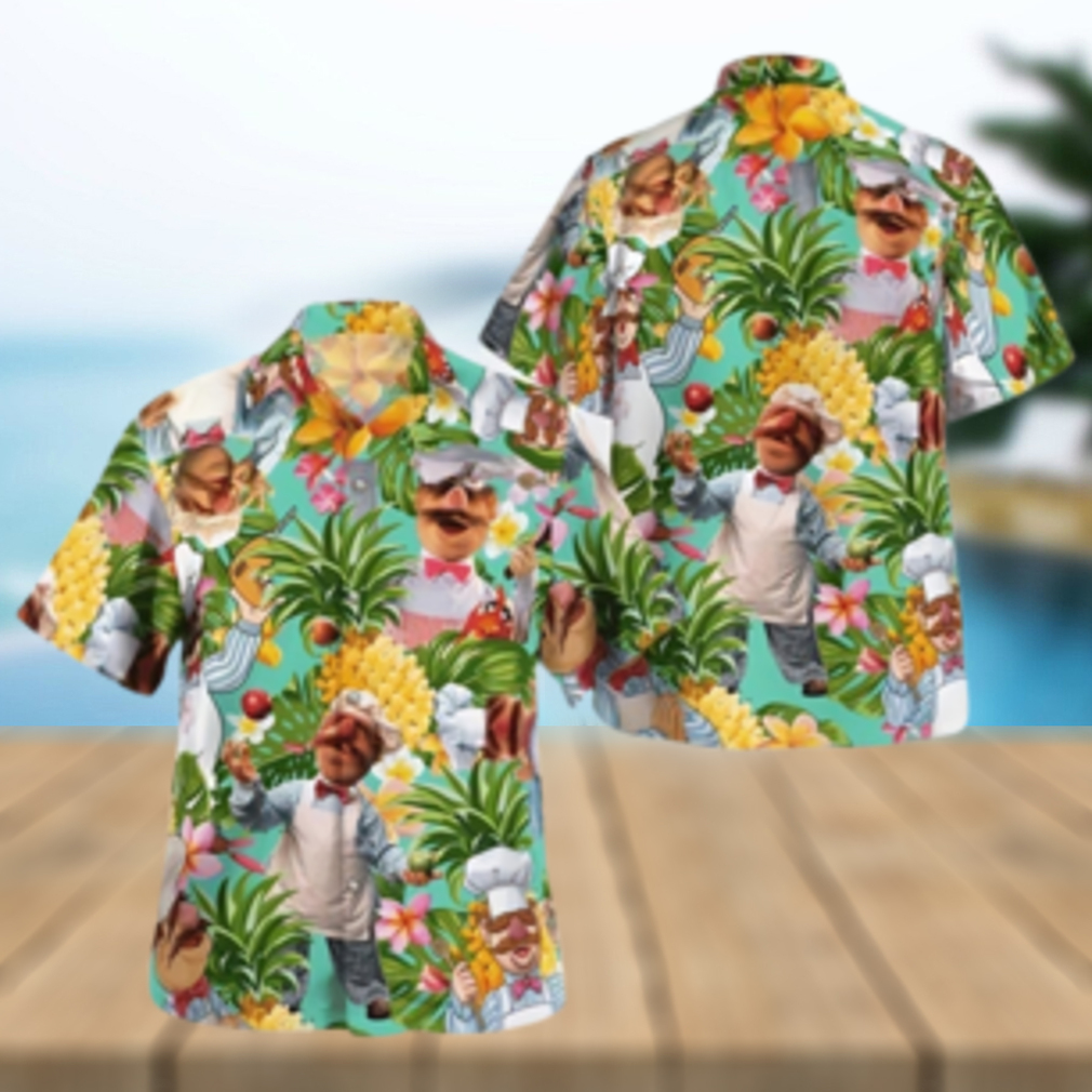 The Muppet The Swedish Chef Pineapple Summer Hawaiian Shirt - Limotees