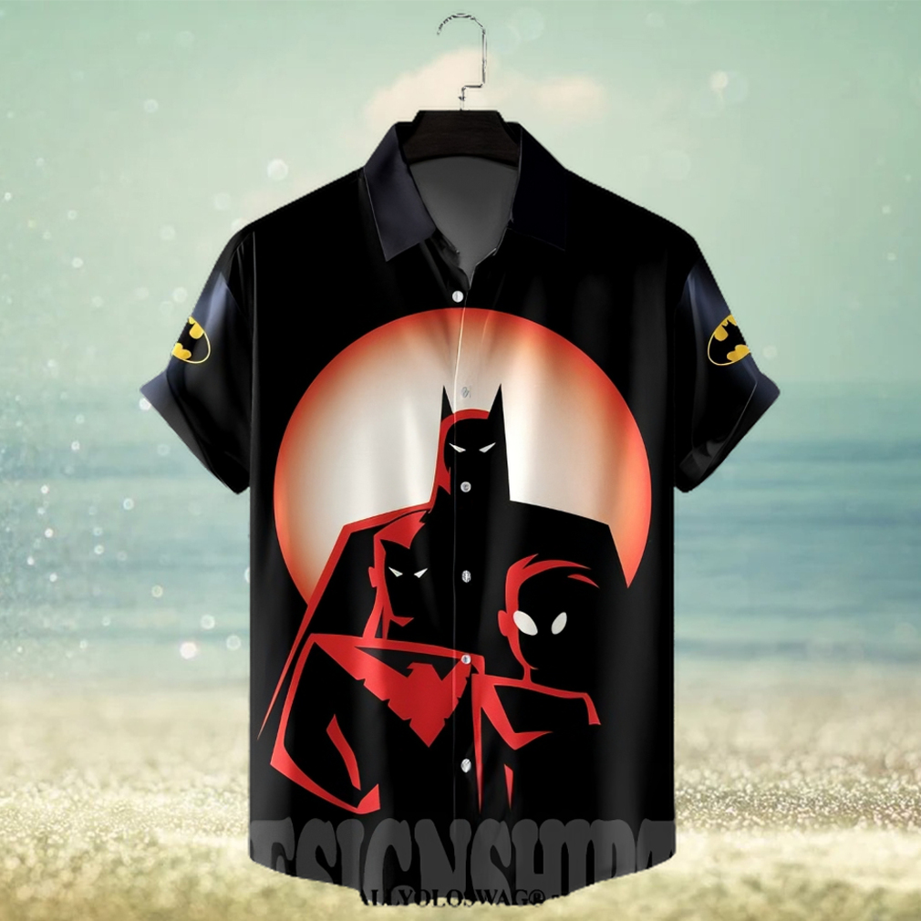 The best selling Batman Midnight Animated All Over Print Hawaiian Shirt - Limotees