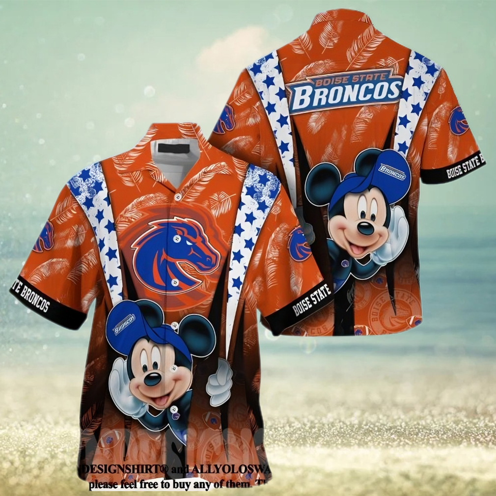 The best selling Boise State Broncos Summer Hawaiian Shirt - Limotees