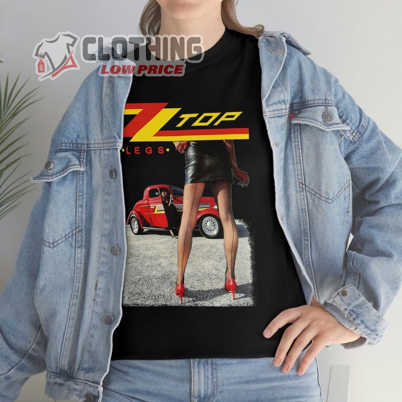 Zz Top Legs Album Poster Cover T Shirt, Zz Top Concert 2024 Shirt