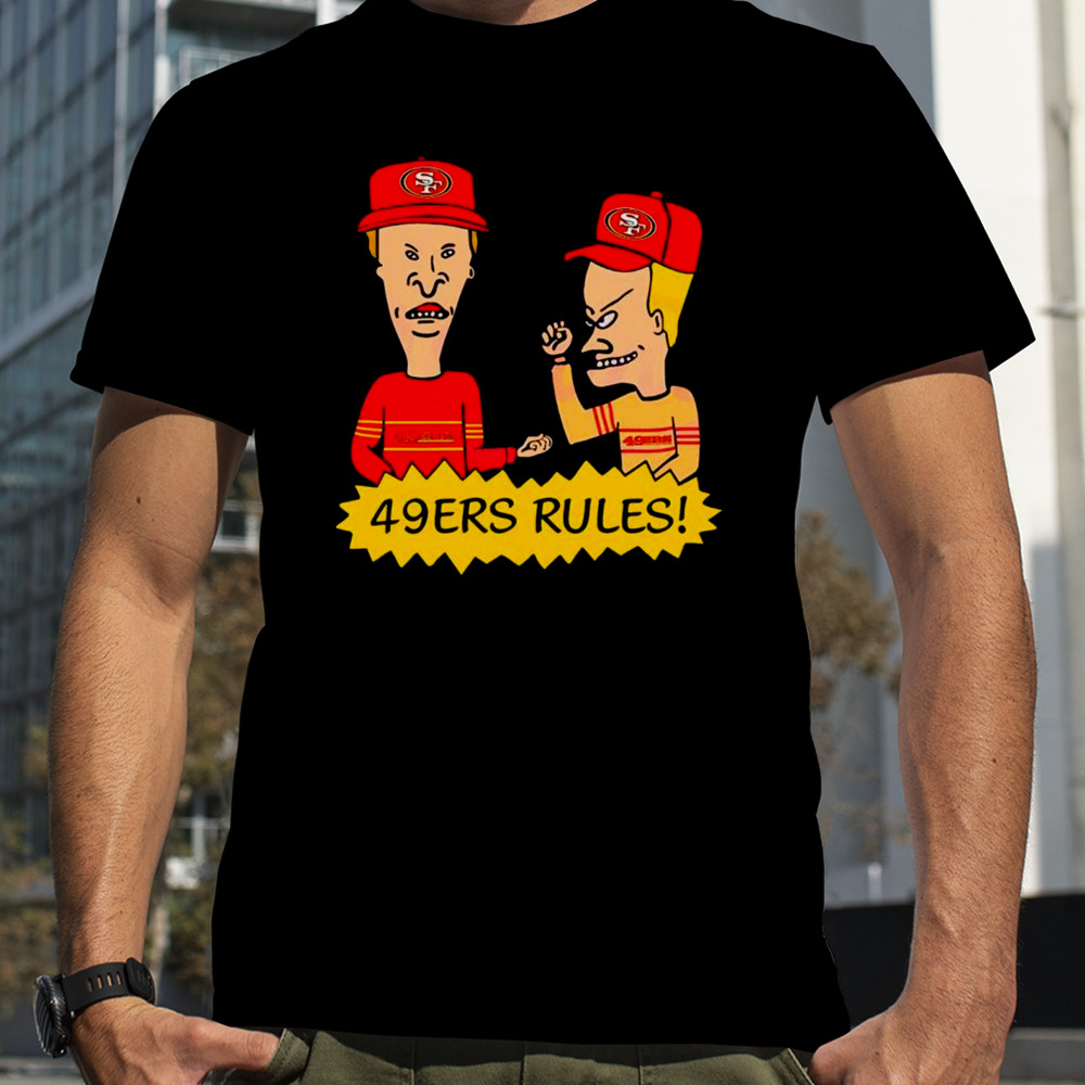 Beavis and Butt Head San Francisco 49ers Shirt