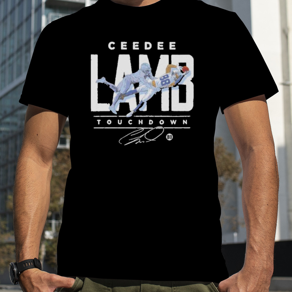 Ceedee Lamb Shirt Ceedee Lamb Landing Catch Shirt